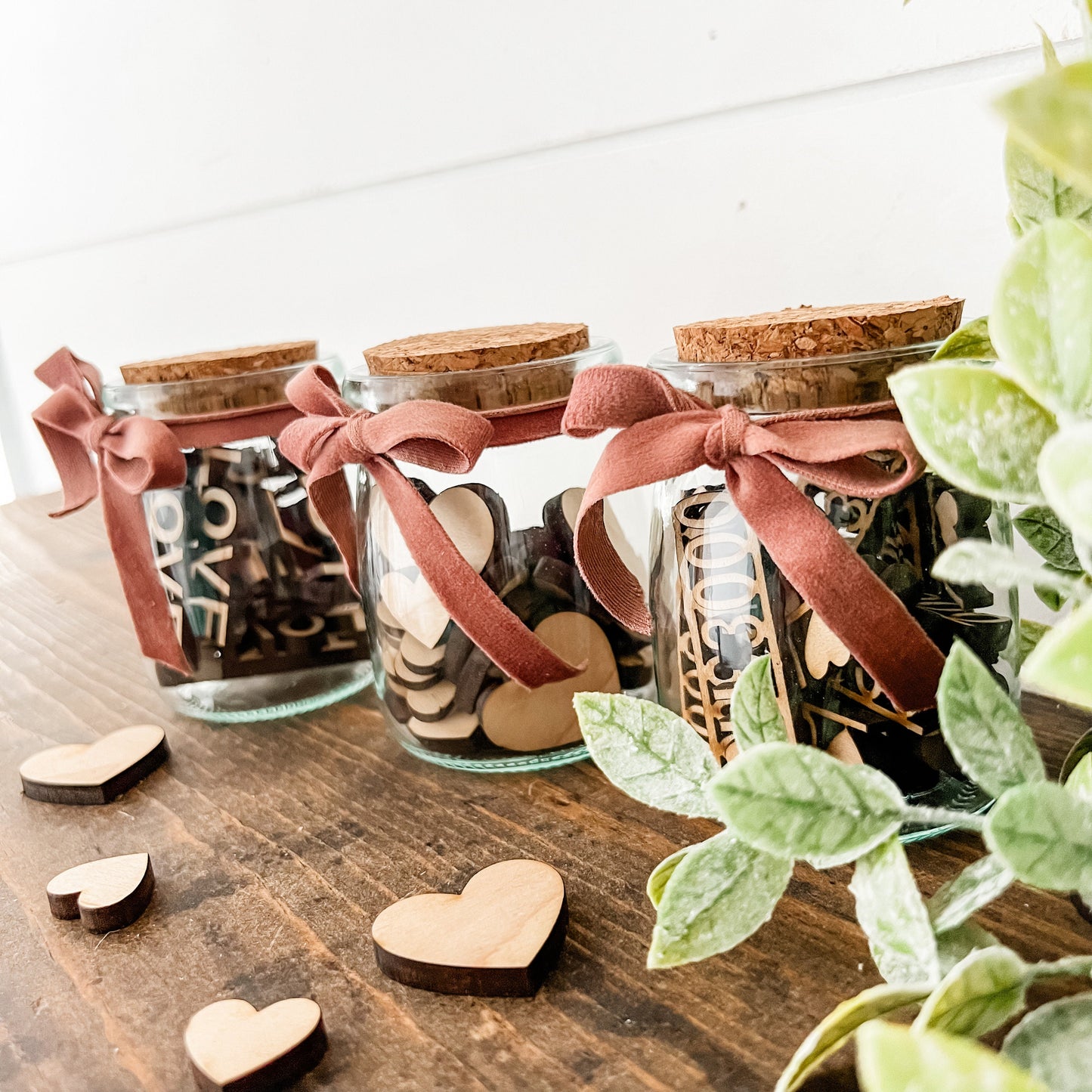 Mini Jar of Hearts and Love
