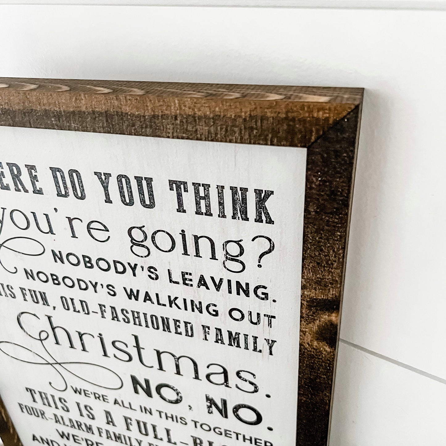 Jolliest Bunch of Assholes Full Quote Sign