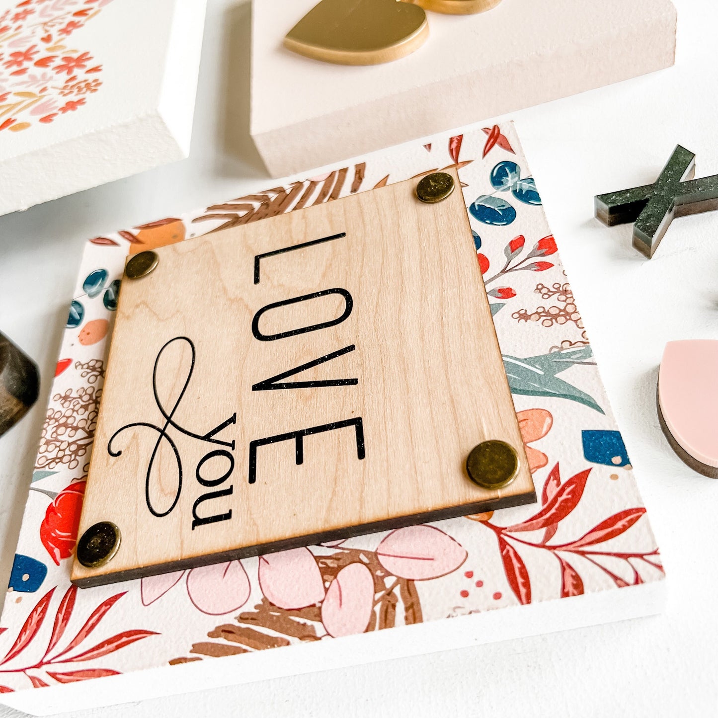Valentines Day Mini Tiered Tray Signs