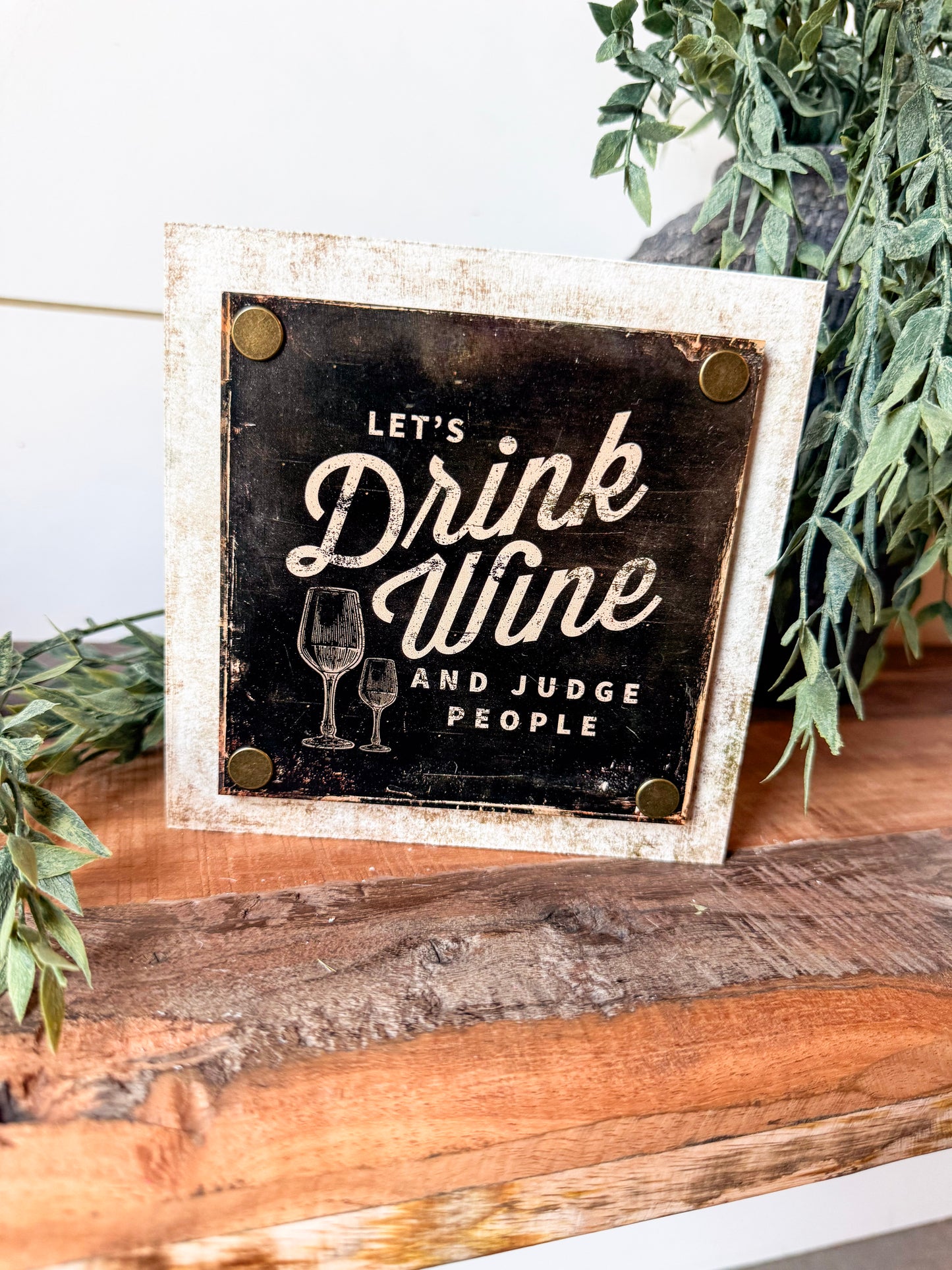 Funny Mini Tiered Tray Signs