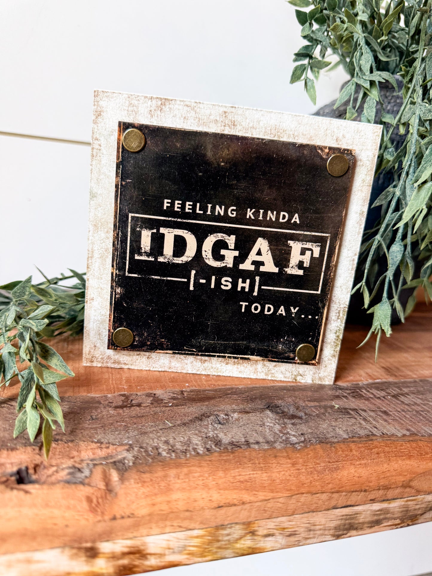 Funny Mini Tiered Tray Signs