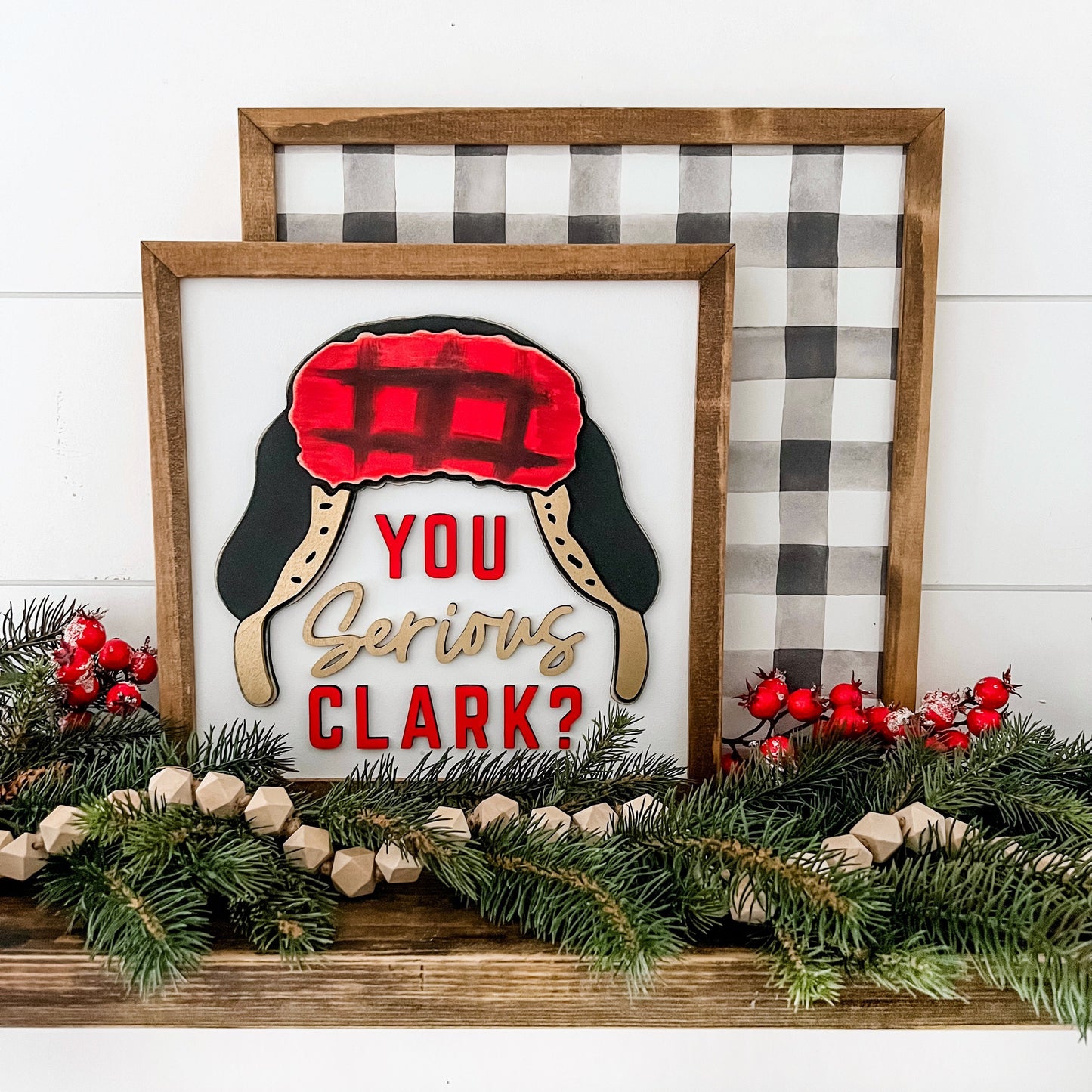 You Serious Clark Laser Cut Sign