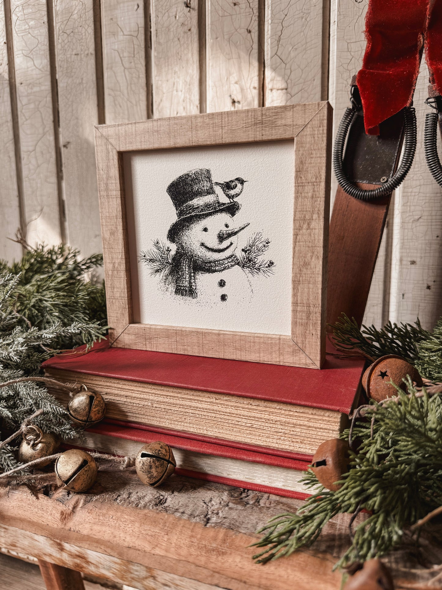 Mini Christmas Wood Sign