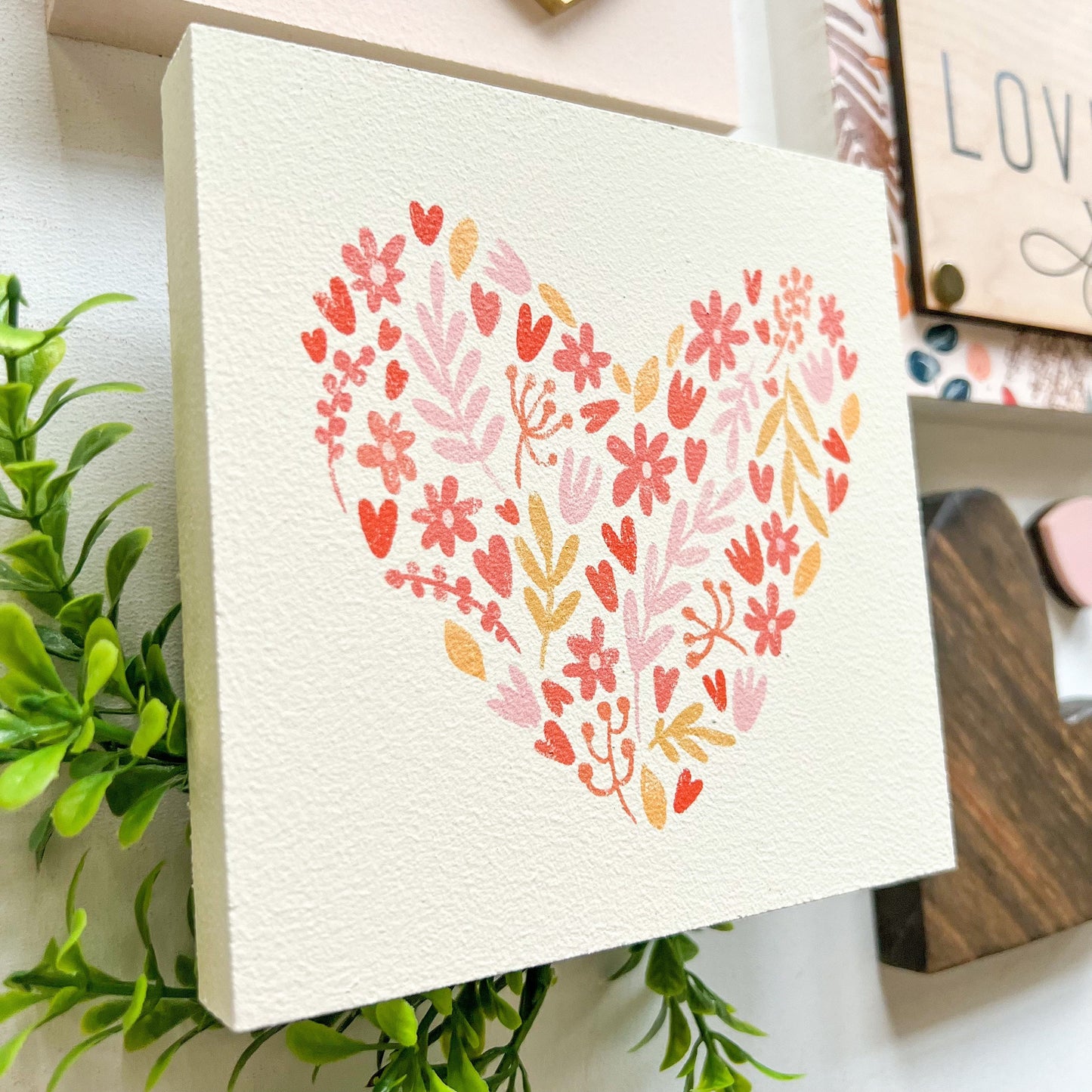 Valentines Day Mini Tiered Tray Signs