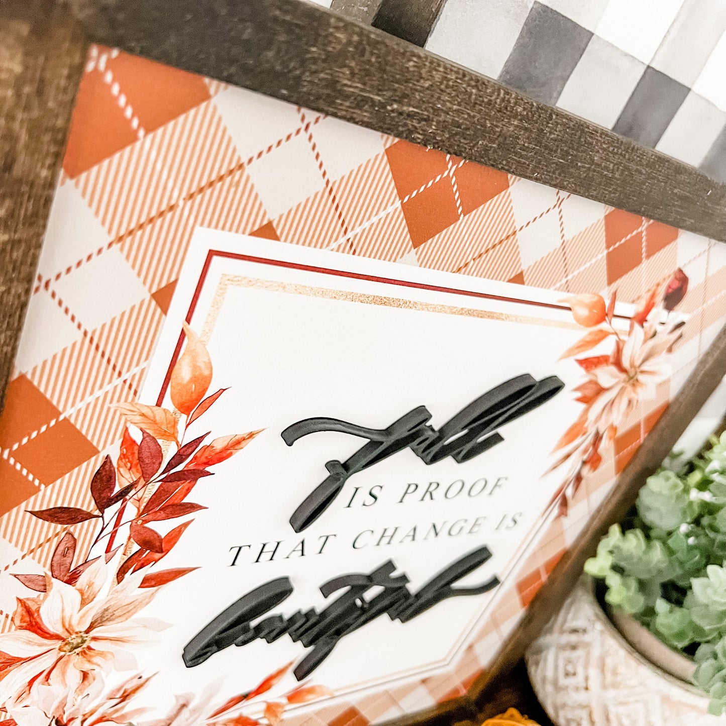Fall Wood Sign DUO