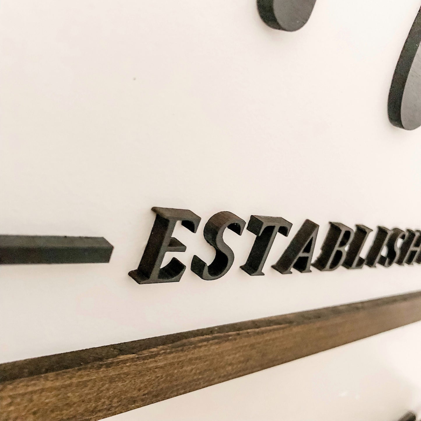 Custom Name Sign w/ Black Outline