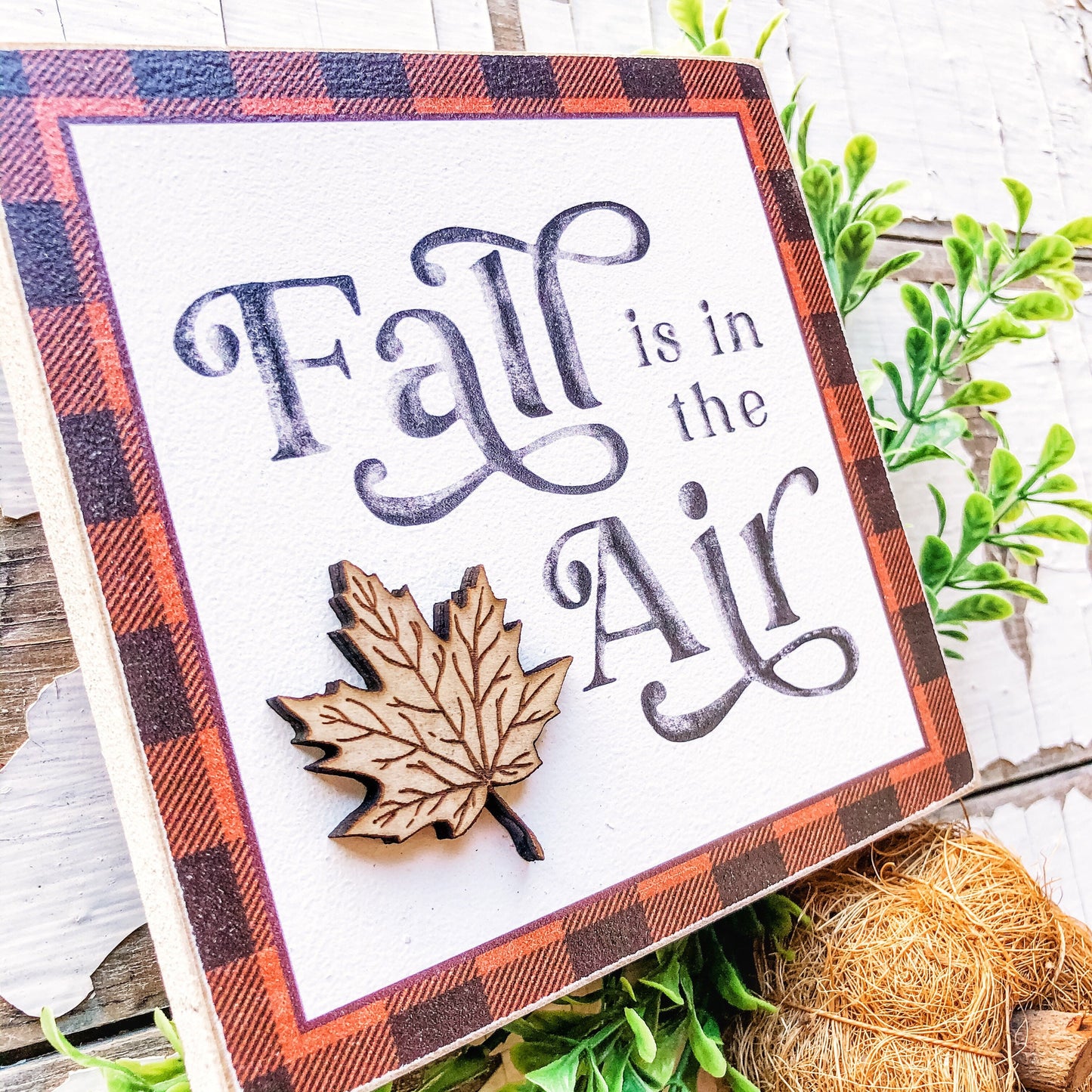 Fall Mini Tiered Tray Signs