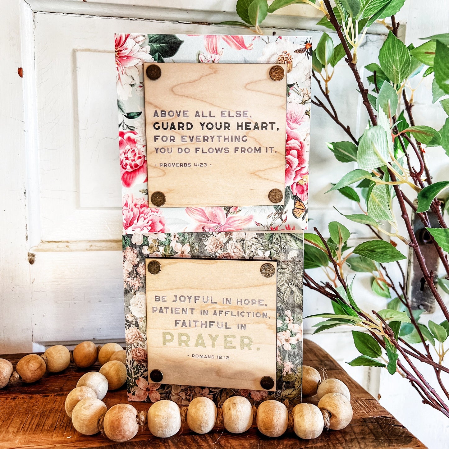 Bible Verse Mini Wood Signs