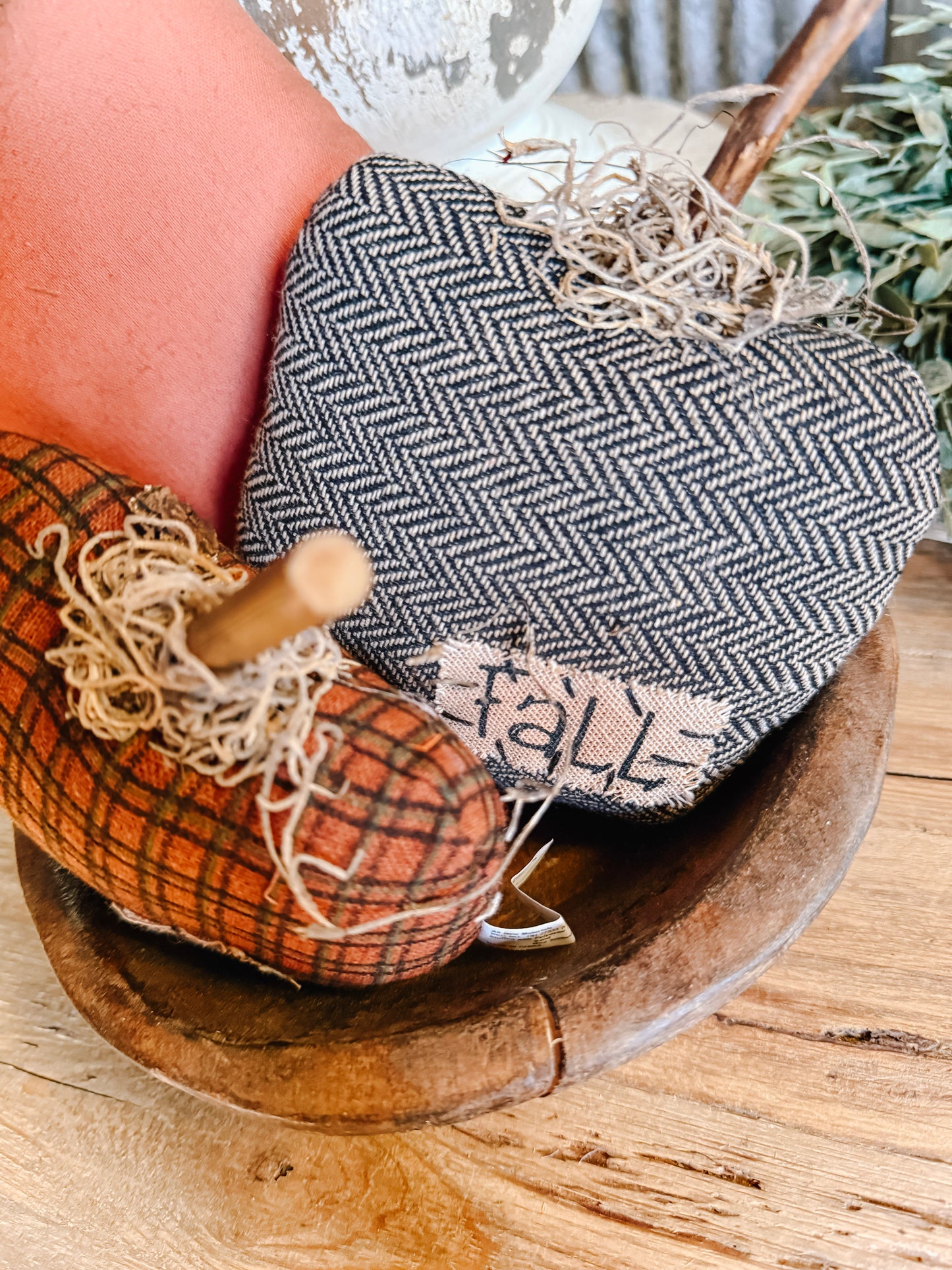 Primitive Cloth Pumpkins