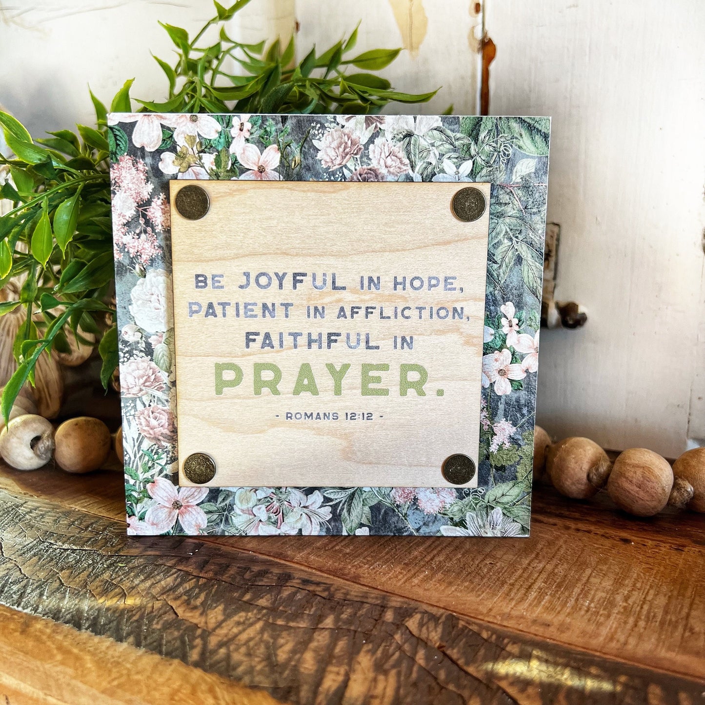 Bible Verse Mini Wood Signs