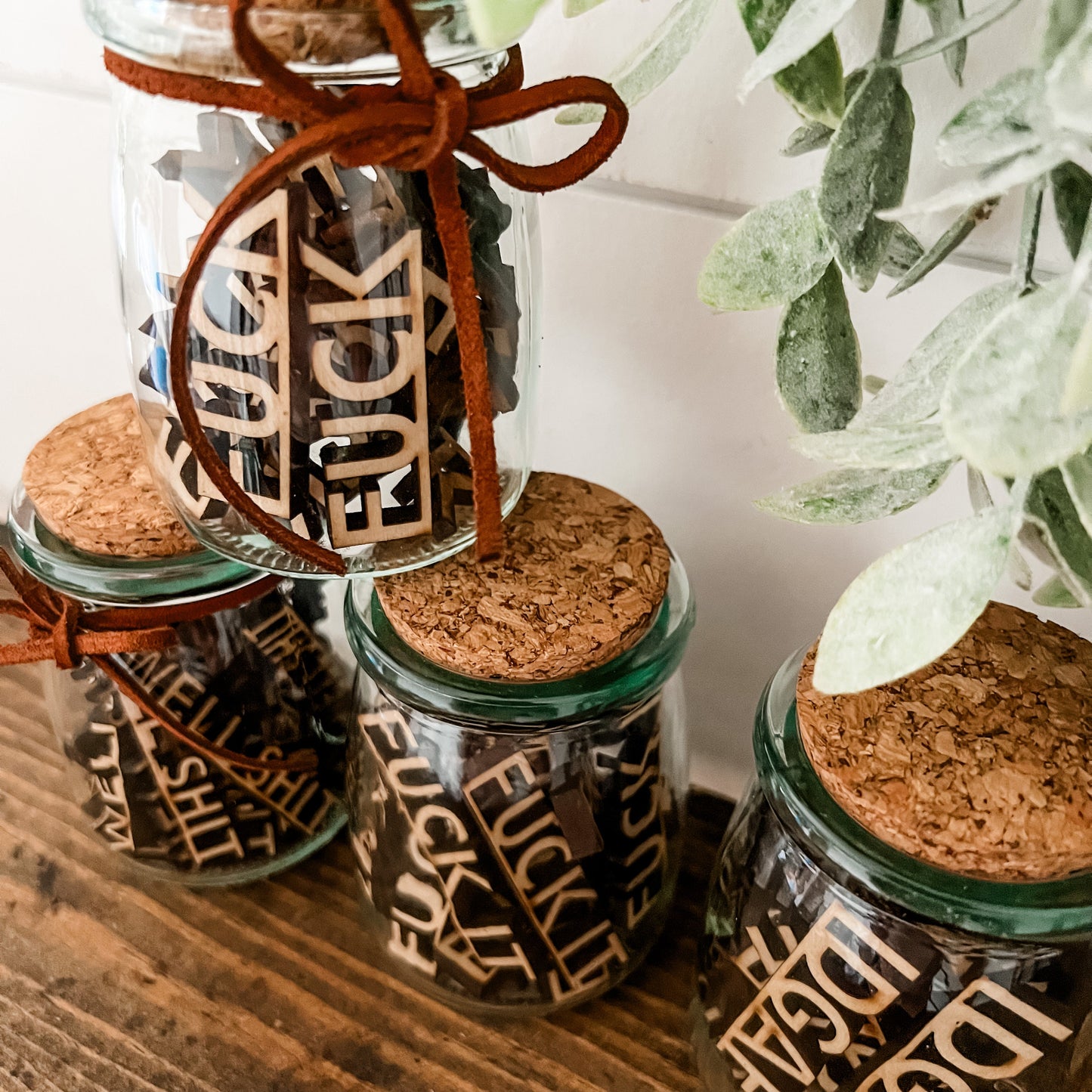 Mini Jar of F*cks / Swear Jars
