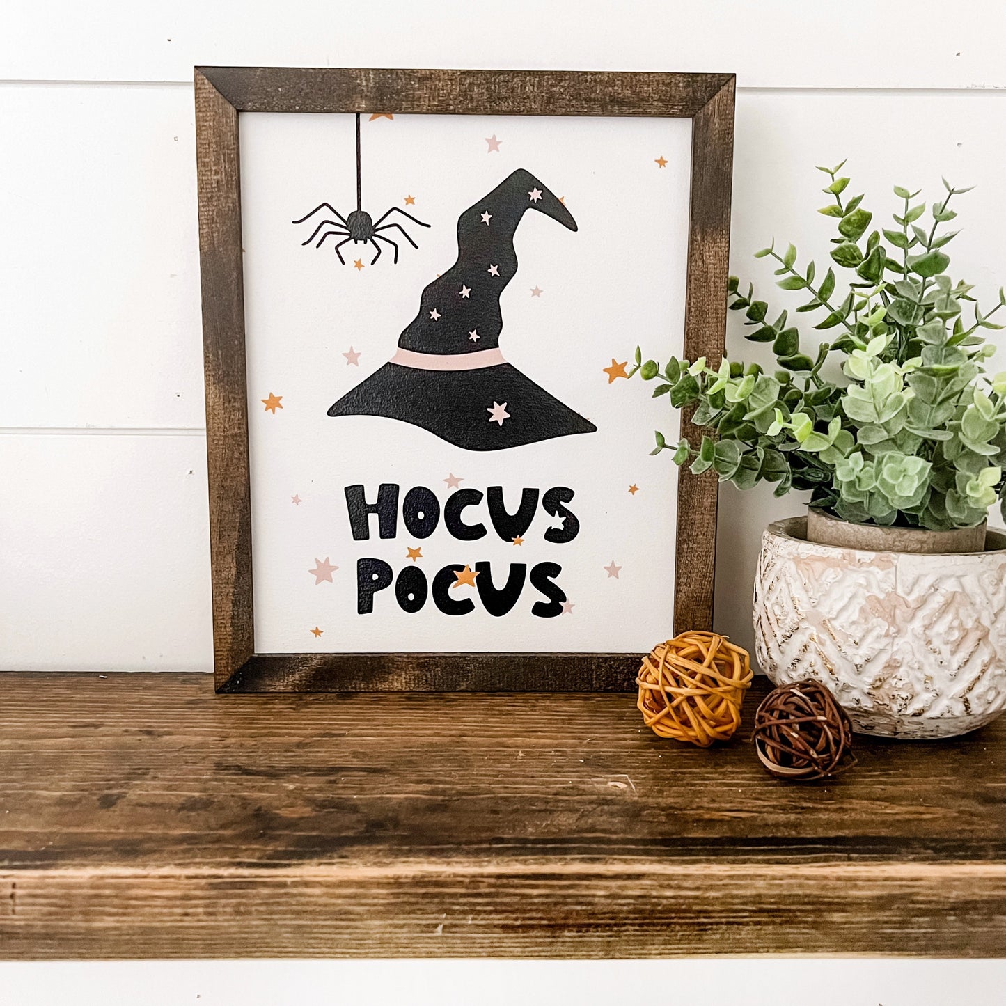Happy Halloween Wood Sign