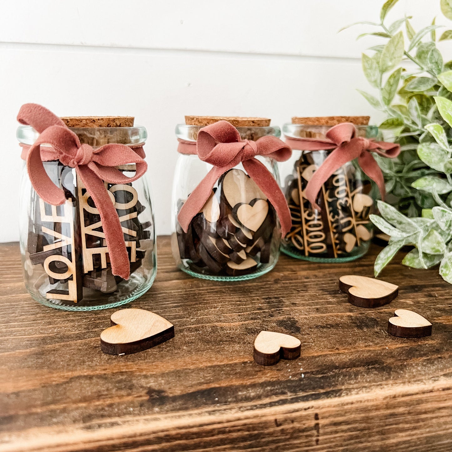 Mini Jar of Hearts and Love
