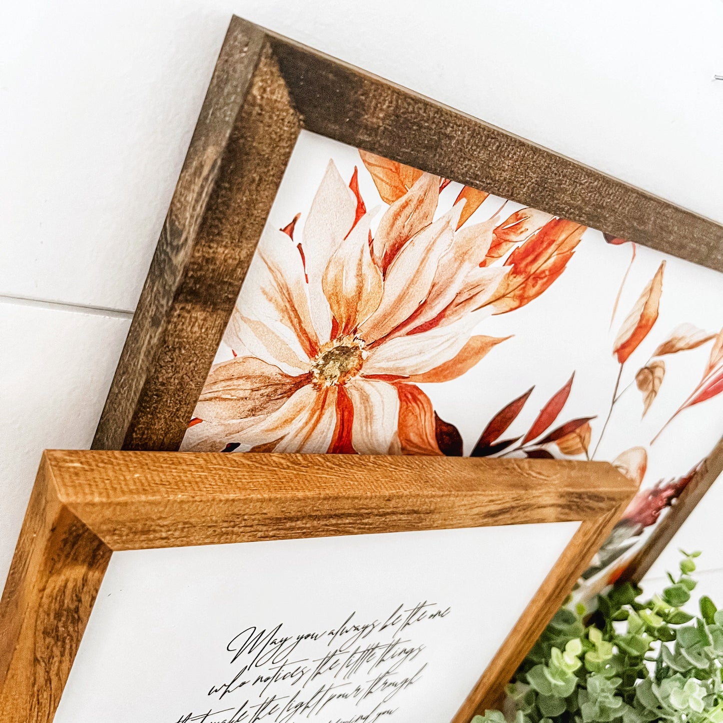Interchangeable Seasonal Wood Sign