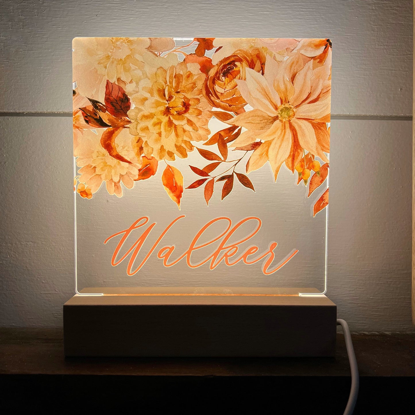 Boho Flower Nightlight