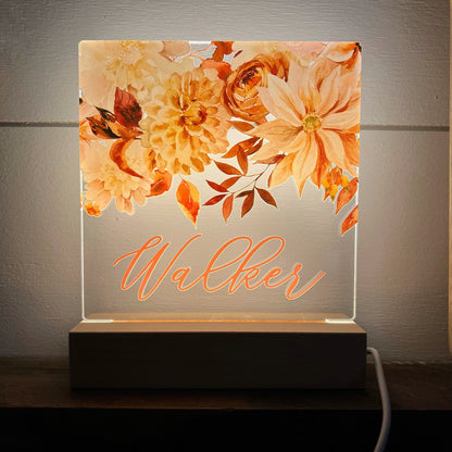Boho Flower Nightlight