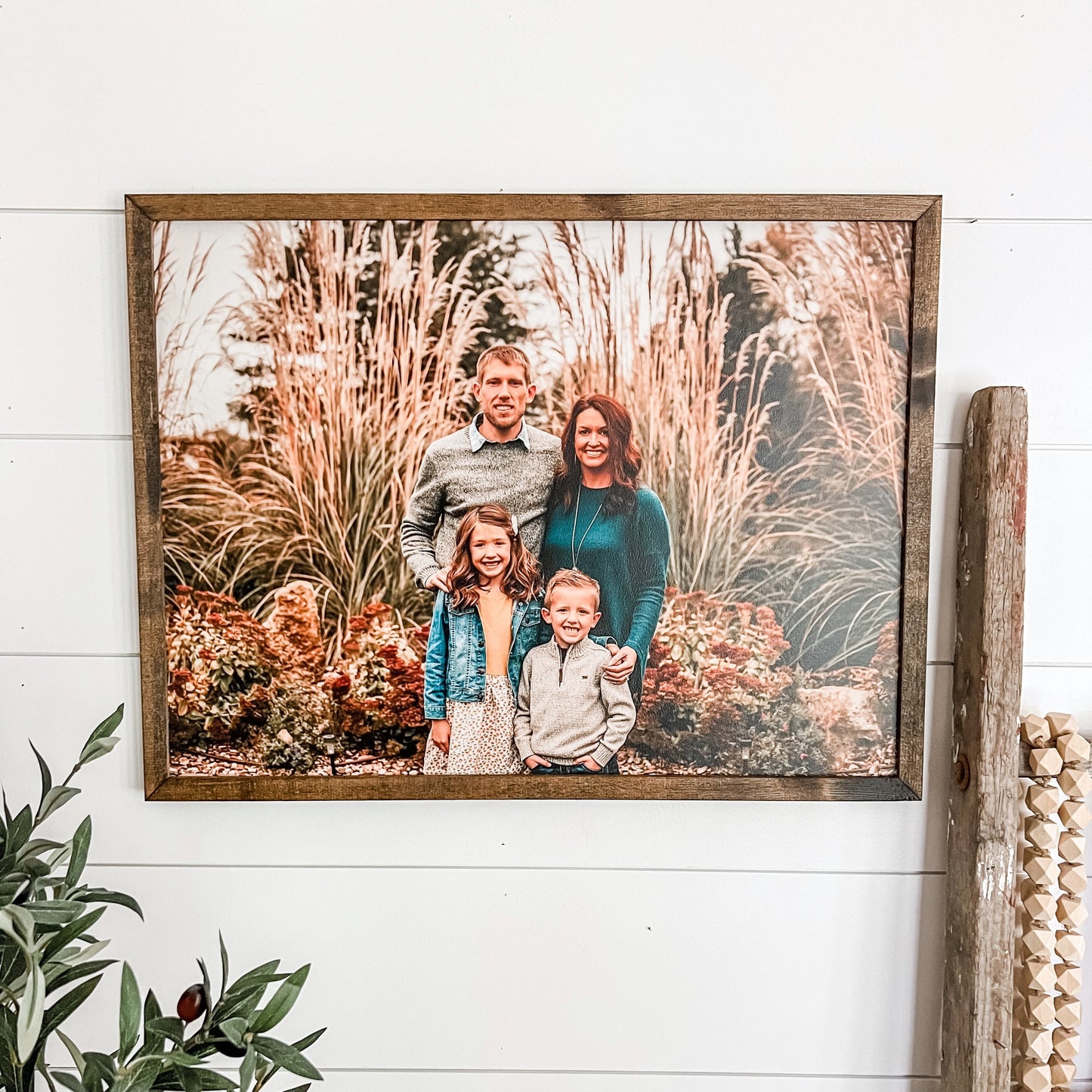 ANY Photo on Wood Interchangeable Sign