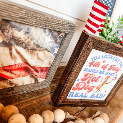 Mini 4th of July Wood Sign