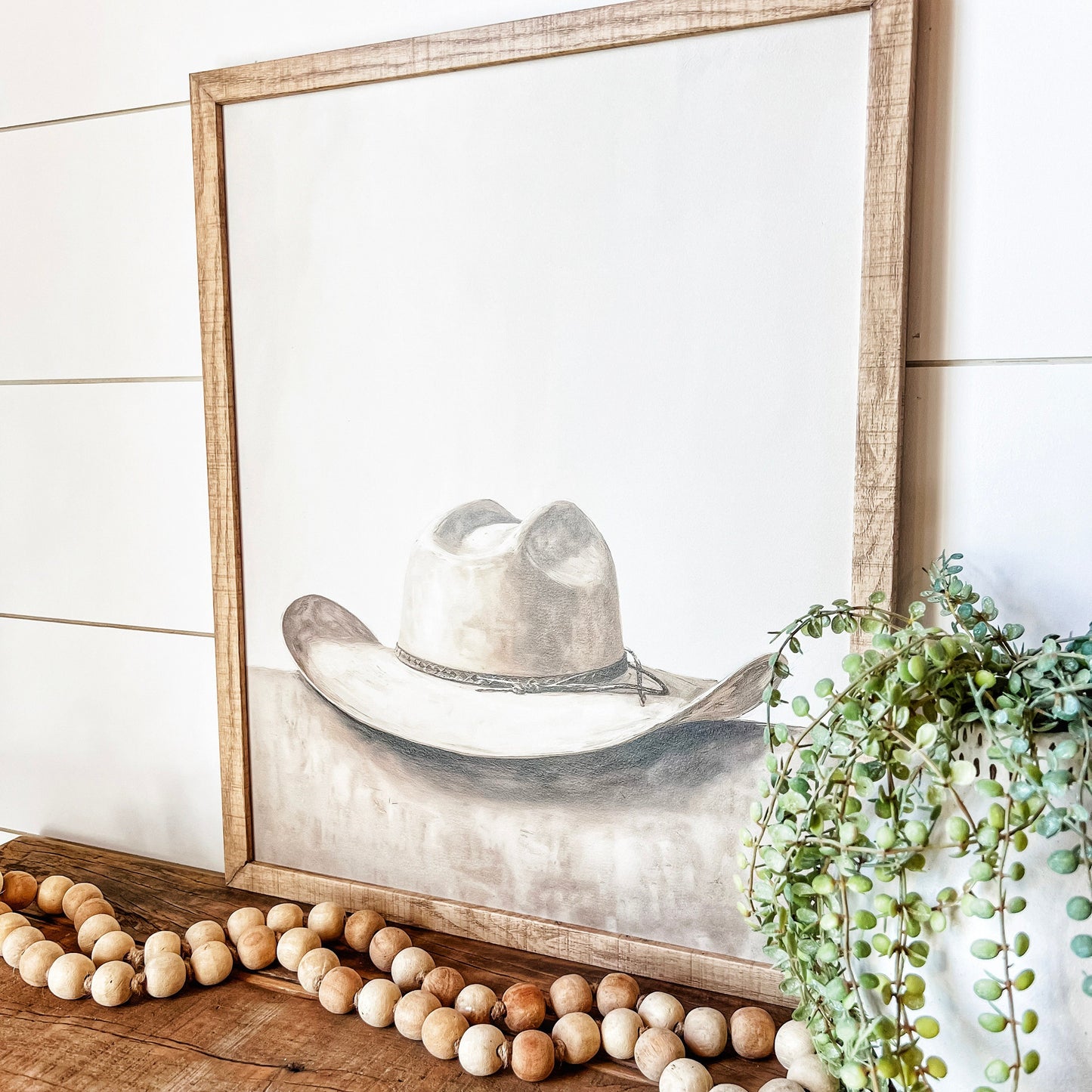 Cowboy Hat Art Print