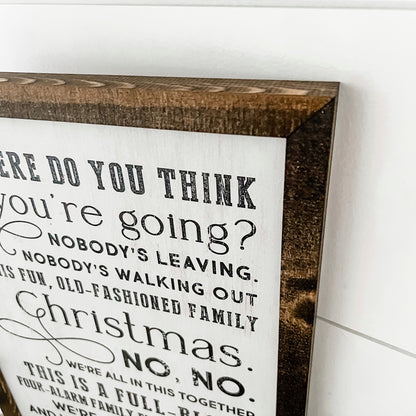 Jolliest Bunch of Assholes Full Quote Sign