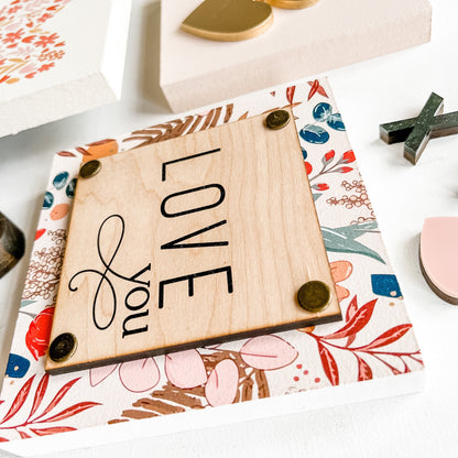 Valentines Day Mini Tiered Tray Signs