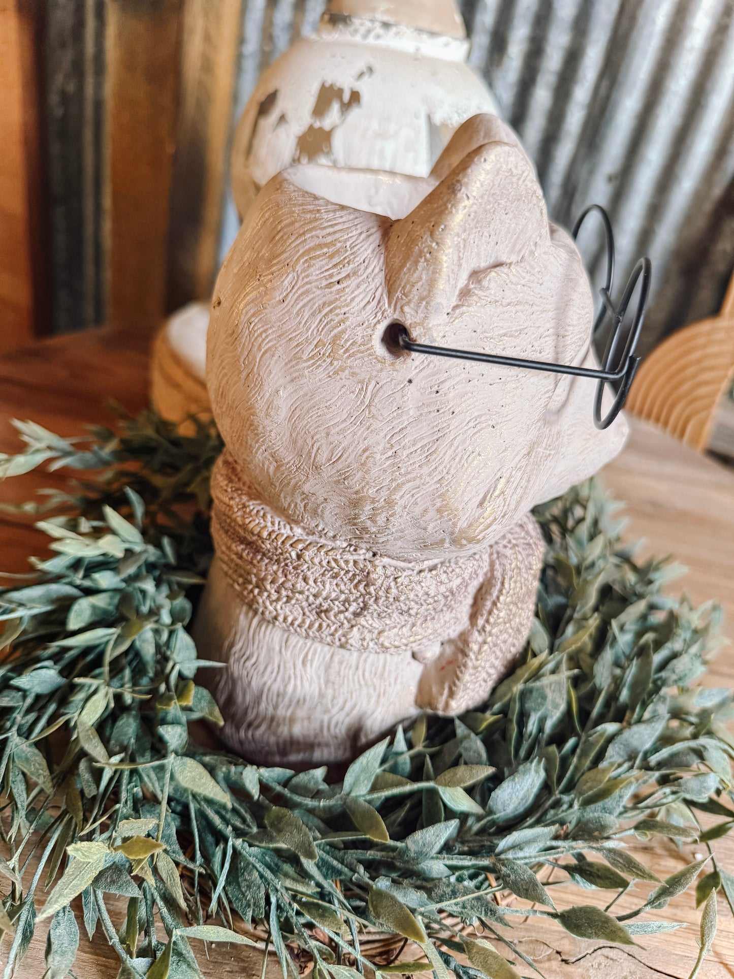 Fox with Glasses Planter/Vase