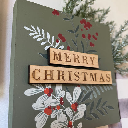 Christmas Mini Tiered Tray Signs