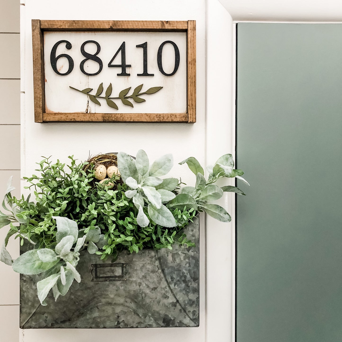 Personalized Zip Code Sign