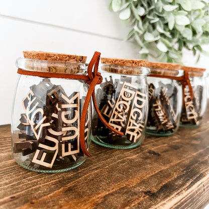 Mini Jar of F*cks / Swear Jars