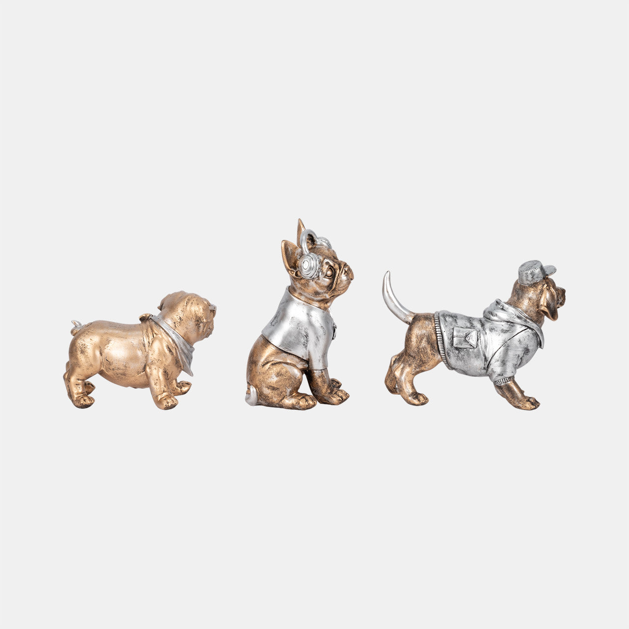 10" Cool Dogs Figurine