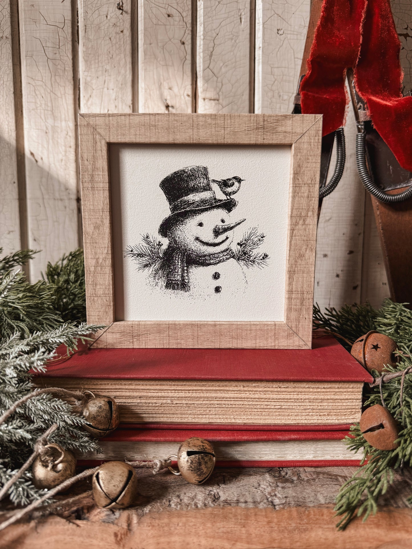 Mini Christmas Wood Sign