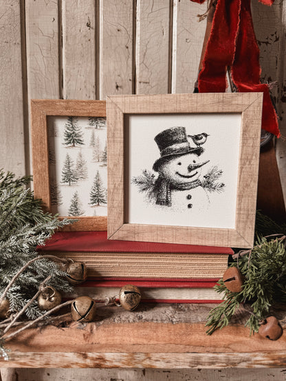 Mini Christmas Wood Sign