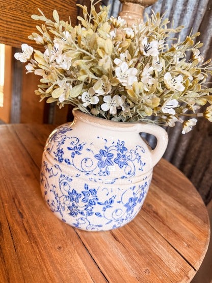 6.5" Blue Heirloom Vase