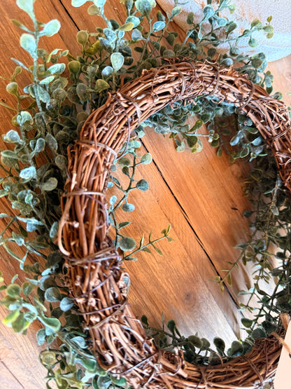 Twilight Green Candle Ring 12"
