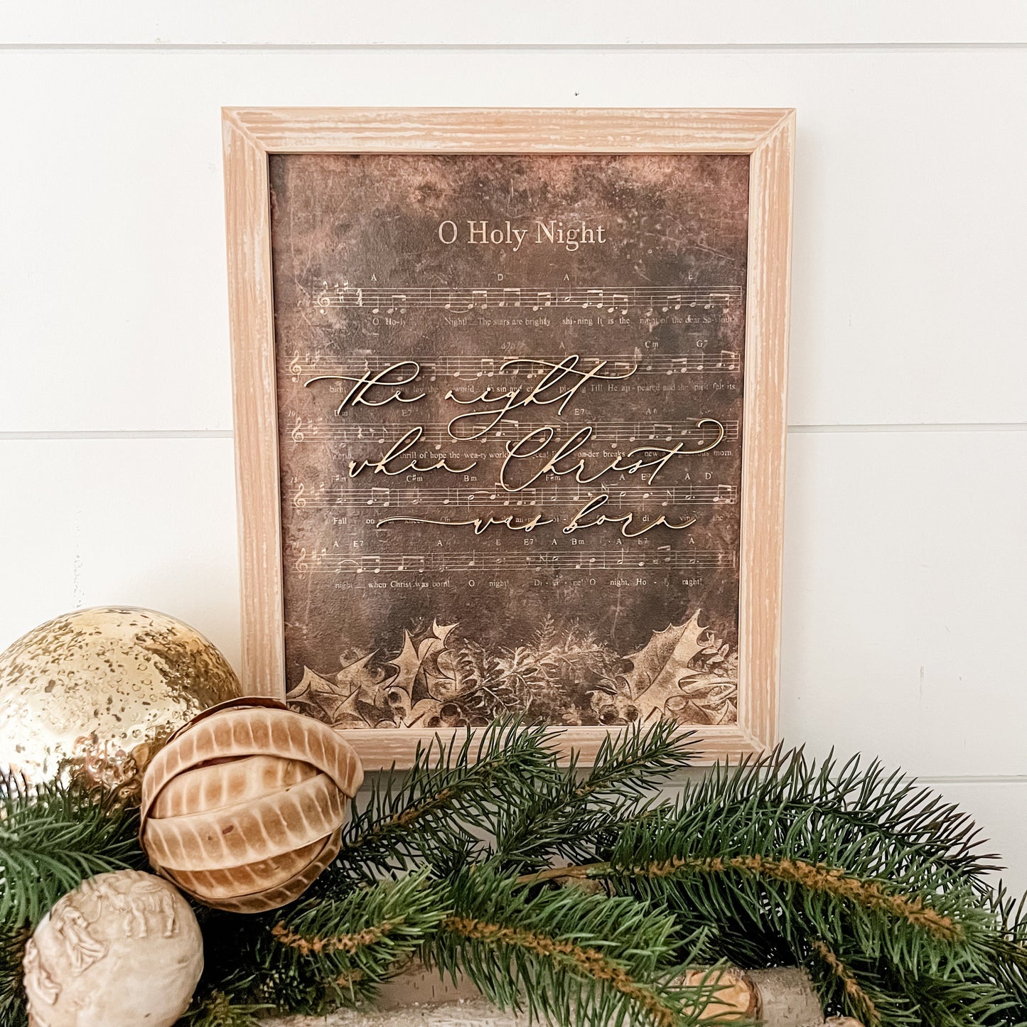 Christmas Carol Signs - Dark Background