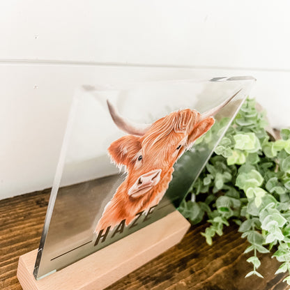 Highland Cow Nightlight