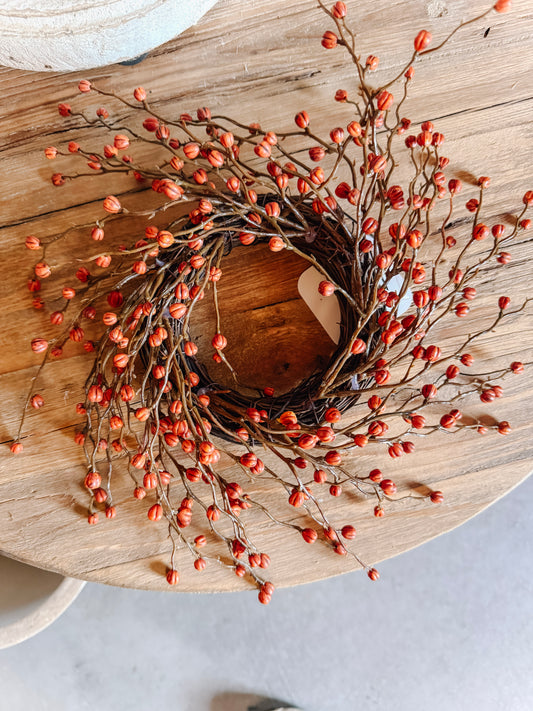 Pumpkin Berry Candle Ring
