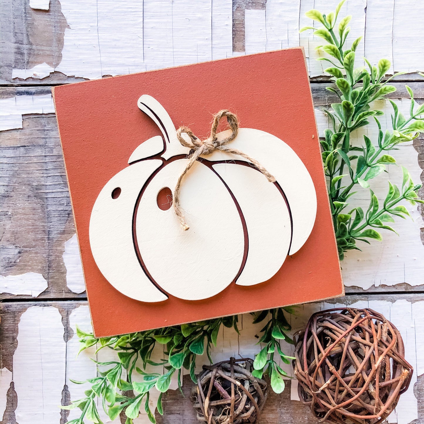Fall Mini Tiered Tray Signs