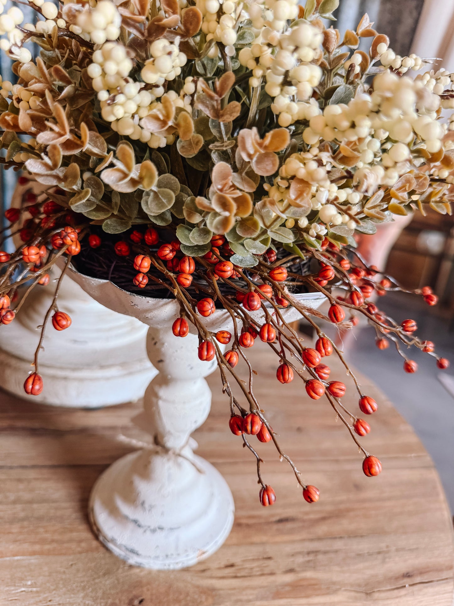 Pumpkin Berry Candle Ring