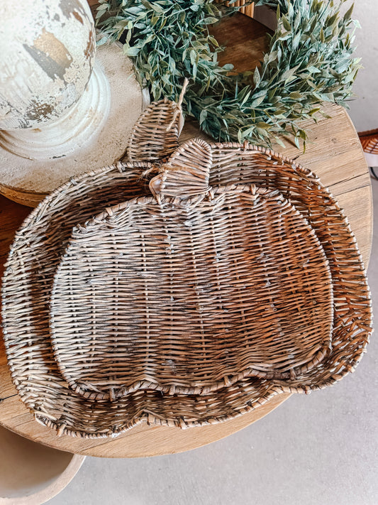 Willow Pumpkin Baskets