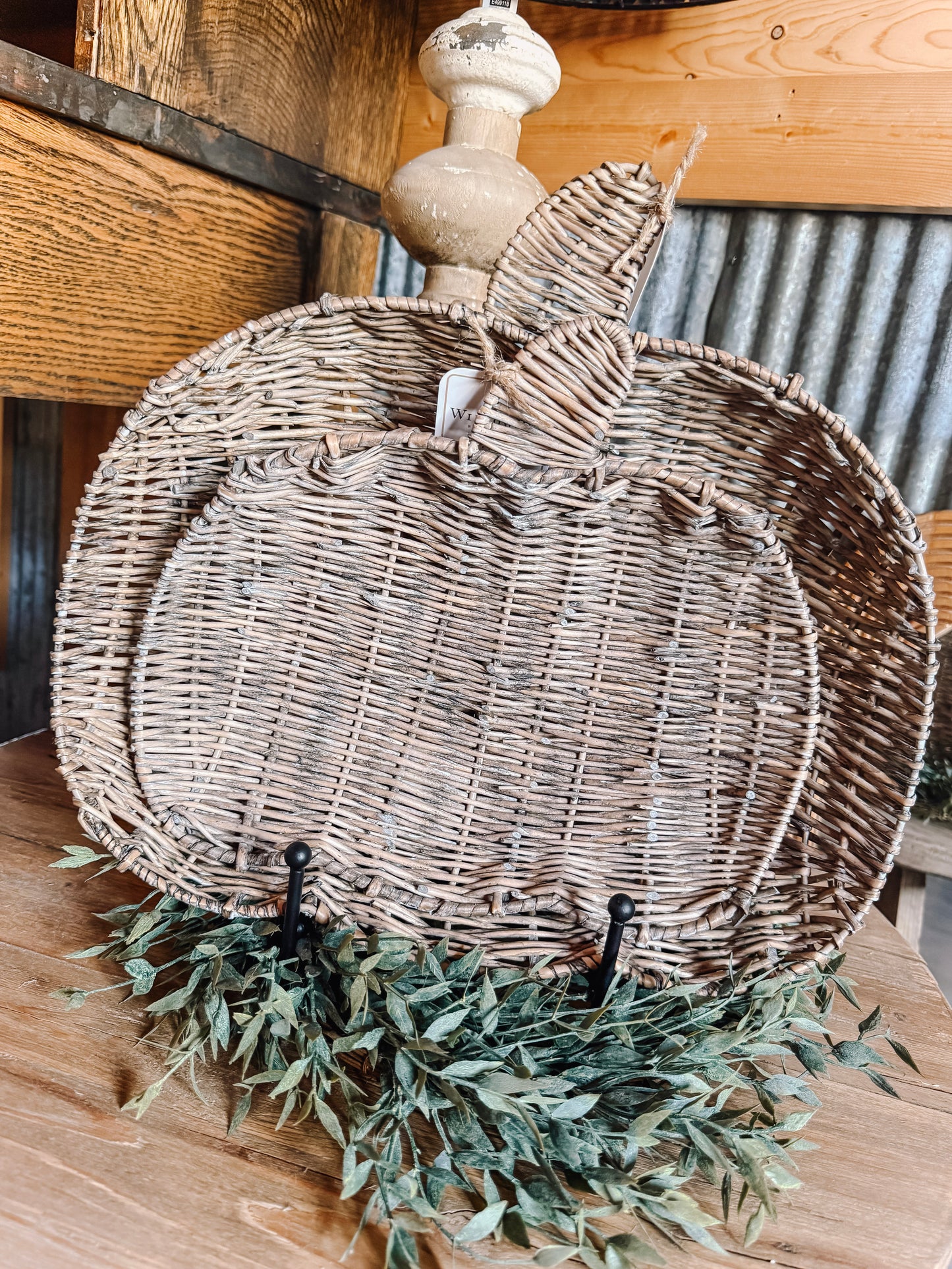Willow Pumpkin Baskets