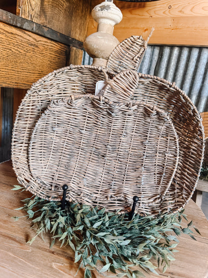 Willow Pumpkin Baskets