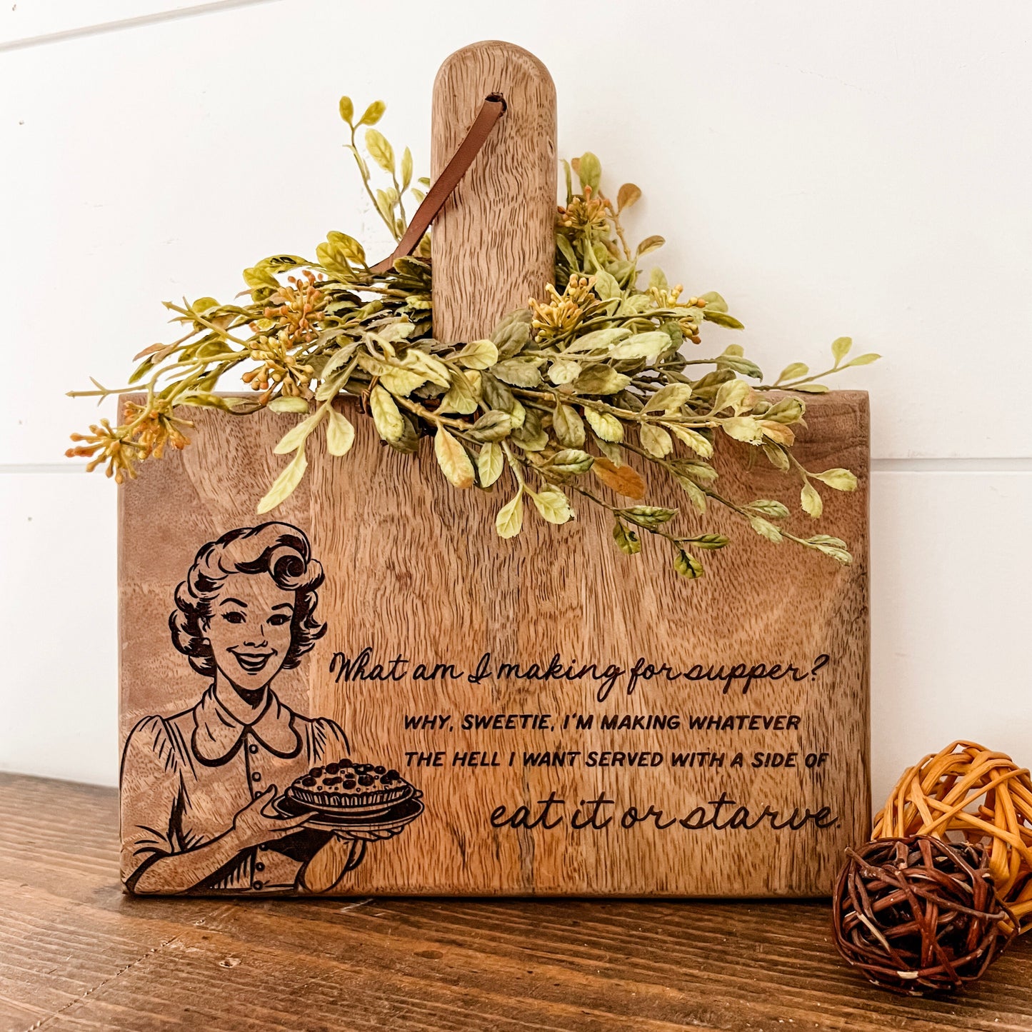 Funny Engraved Cutting Board