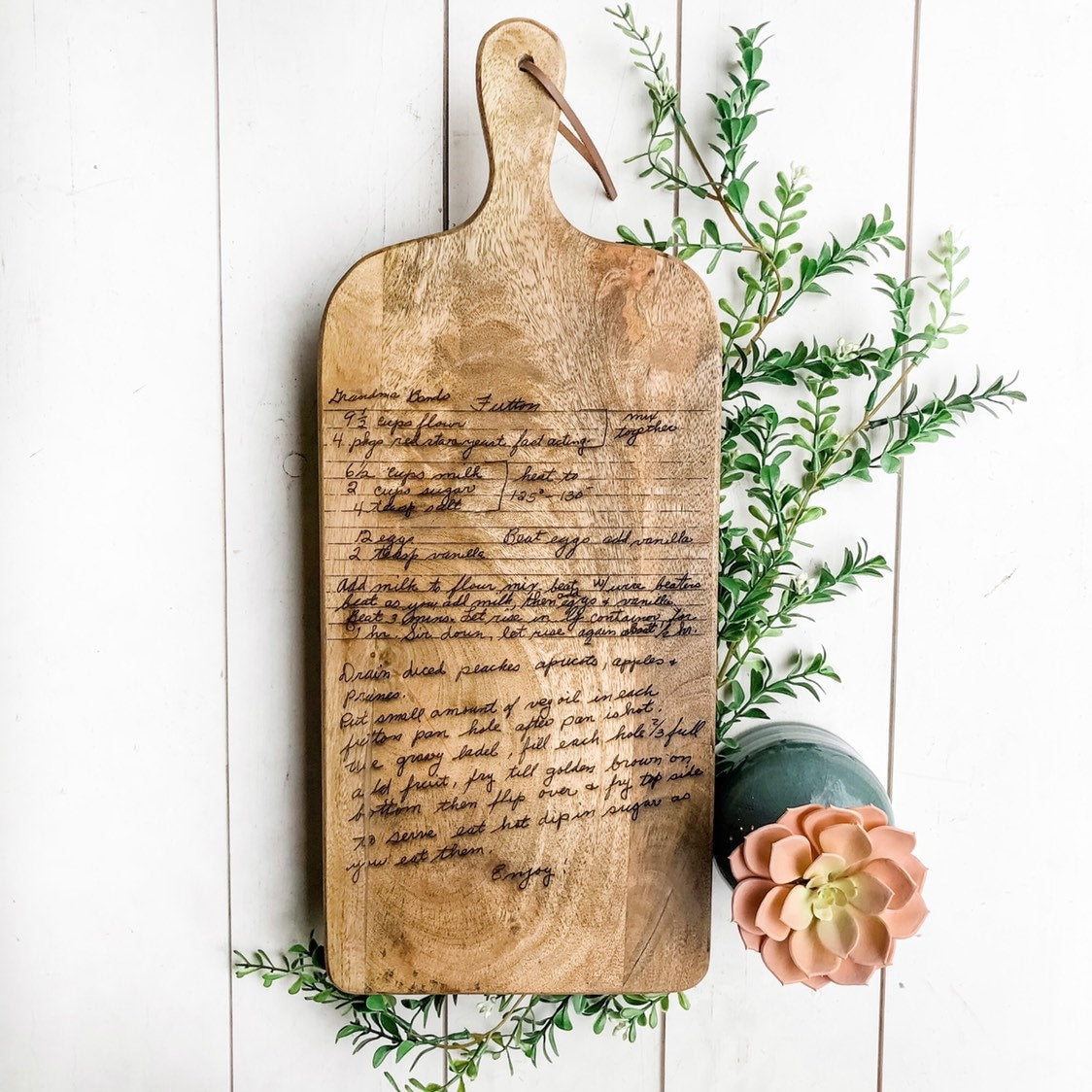 Personalized Engraved Cutting Board