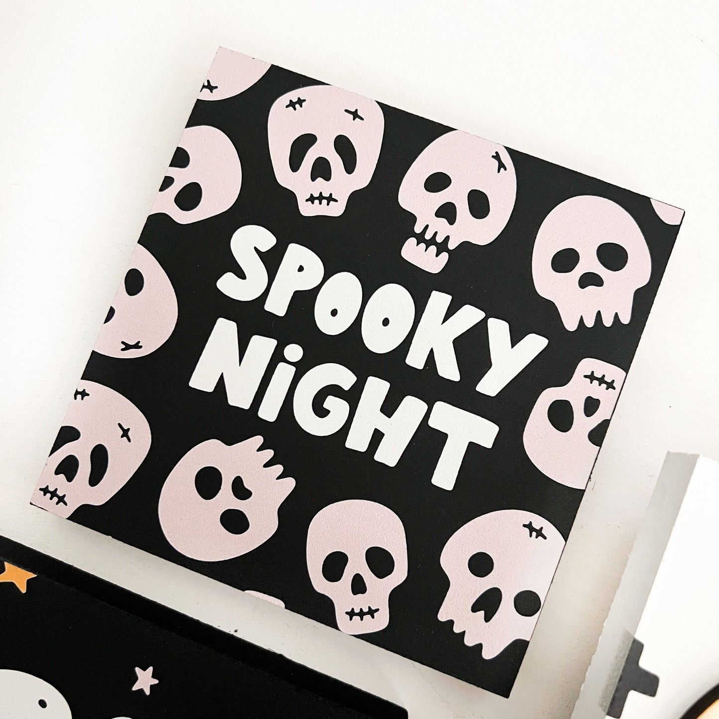 Halloween Mini Tiered Tray Signs