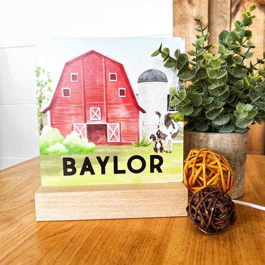 Farm Theme Nightlight