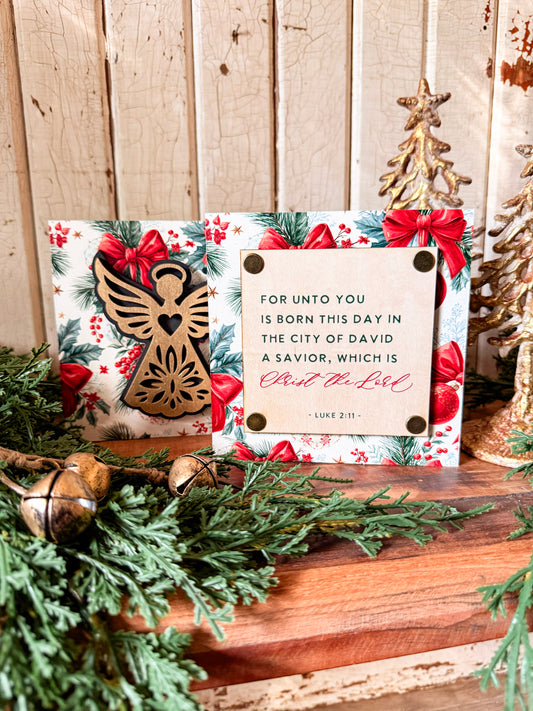 Christmas Mini Block Sign