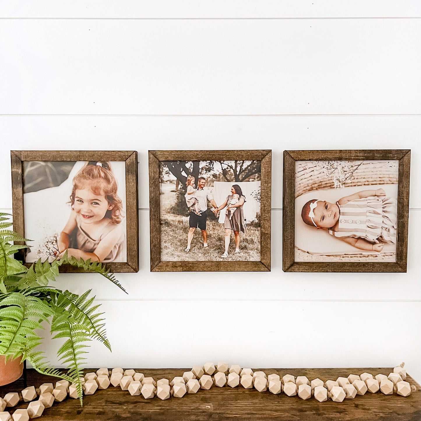 ANY Photo on Wood Interchangeable Sign