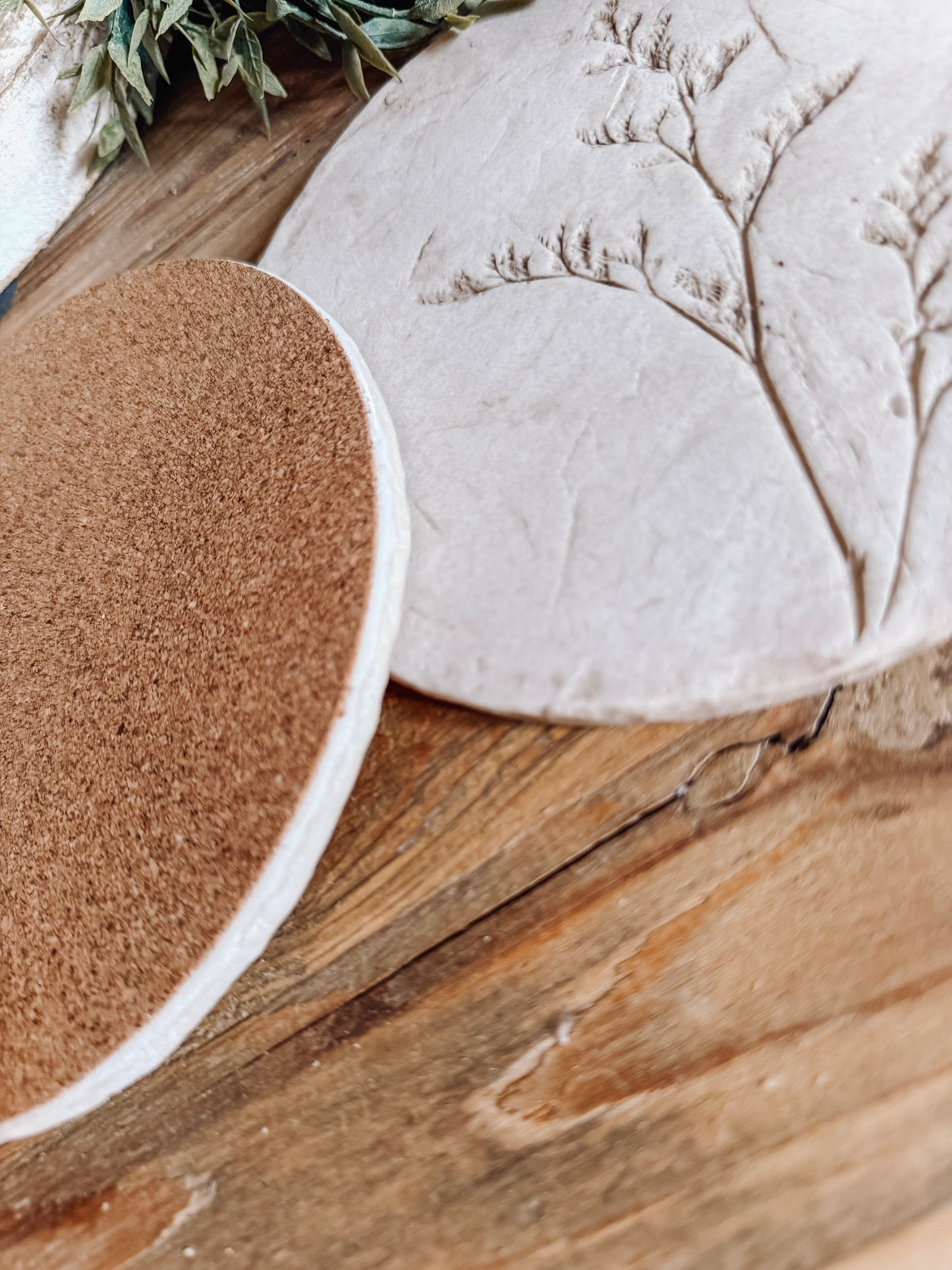 Botanical Stamp Trivet/Coaster