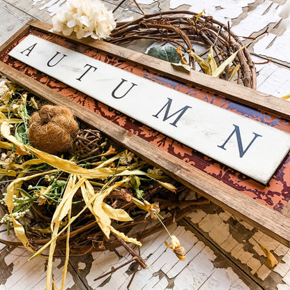 Autumn Fall Wood Sign